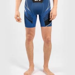 UFC Venum Authentic Fight Night Men's Vale Tudo Shorts - Short Fit - Blue