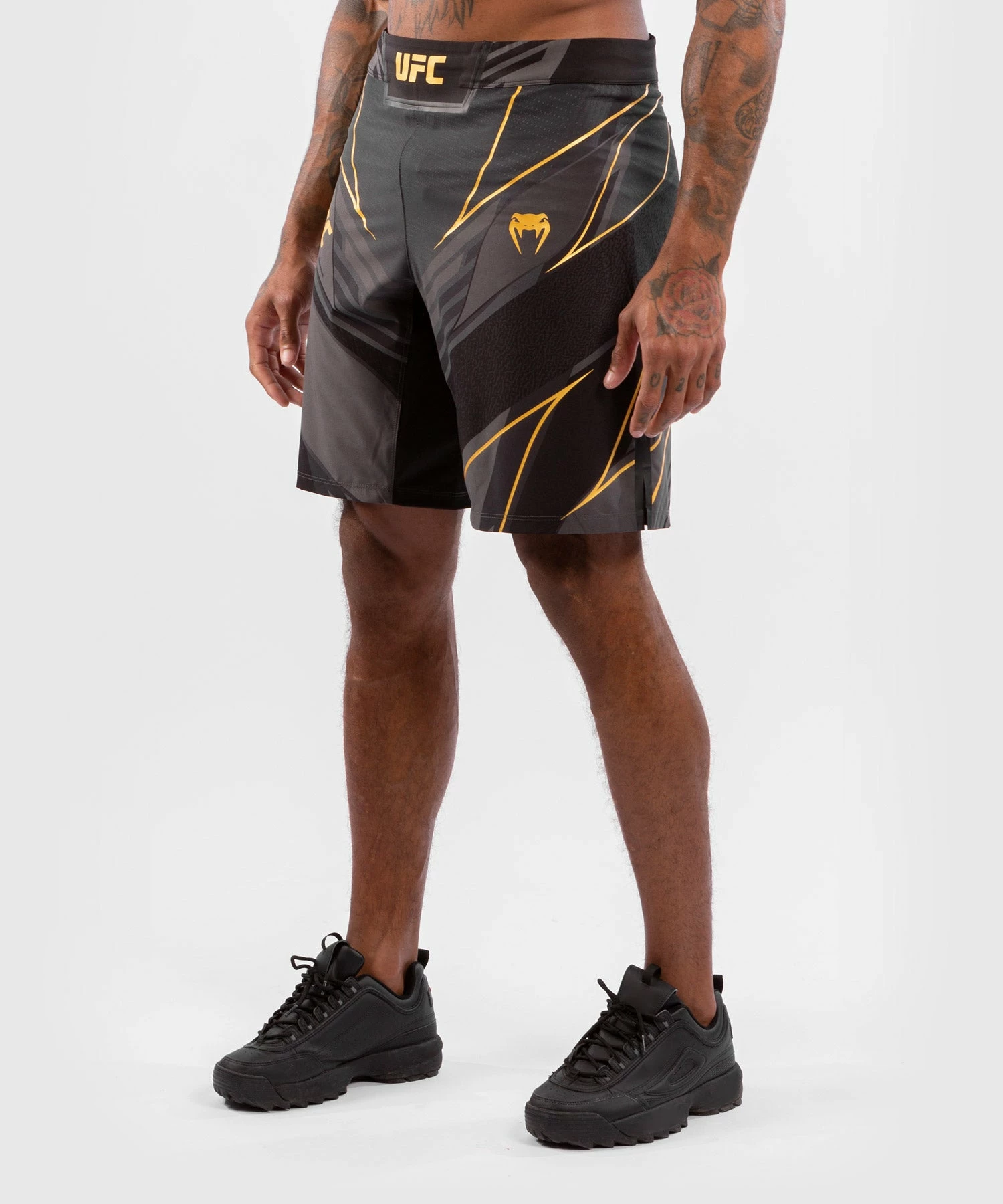 UFC Venum Authentic Fight Night Men's Shorts - Long Fit - Champion 5 UFC Venum Authentic Fight Night Men's Shorts - Long Fit - Champion - Image 3