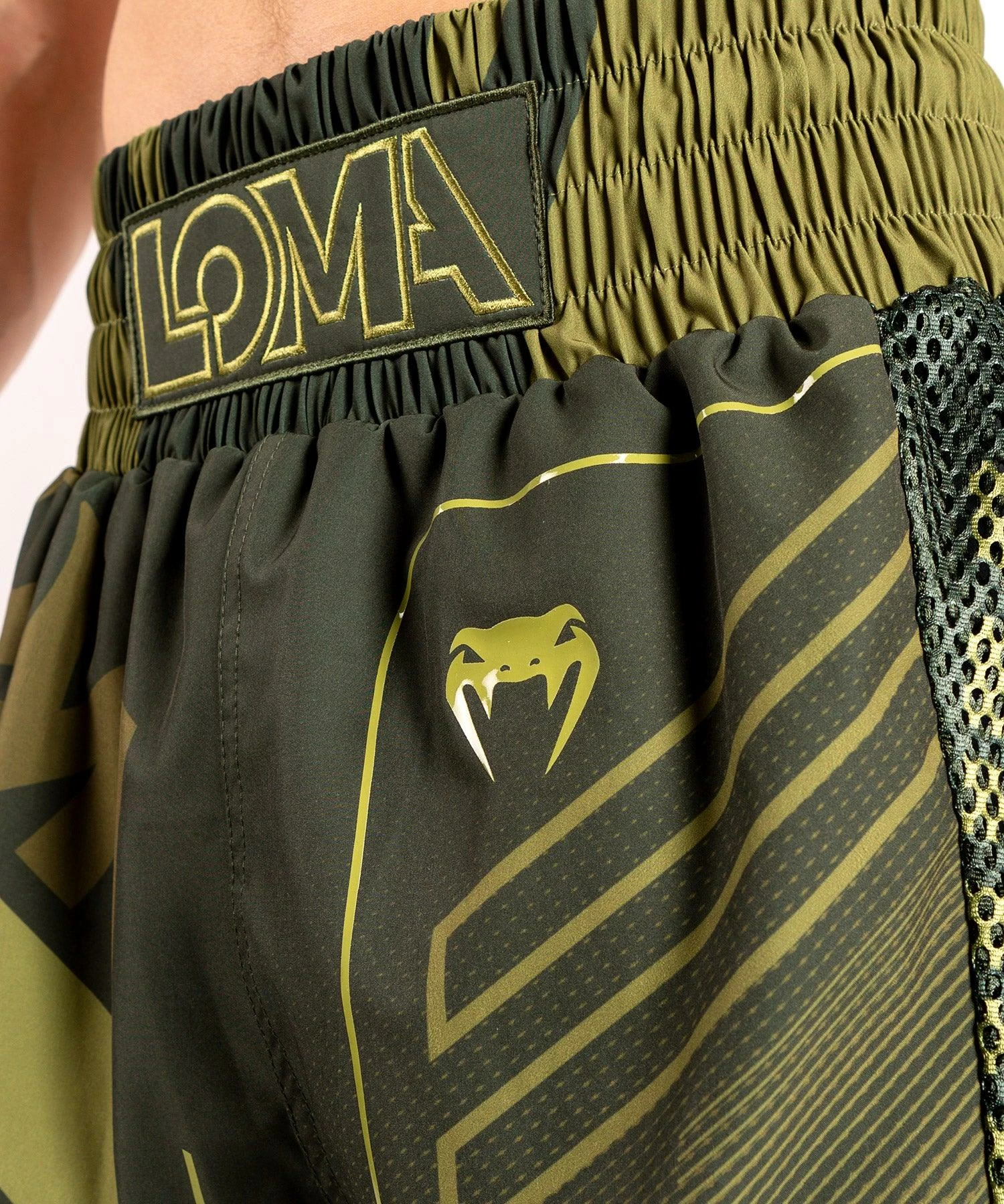 Venum Loma Commando Boxing Shorts - Khaki - Image 6
