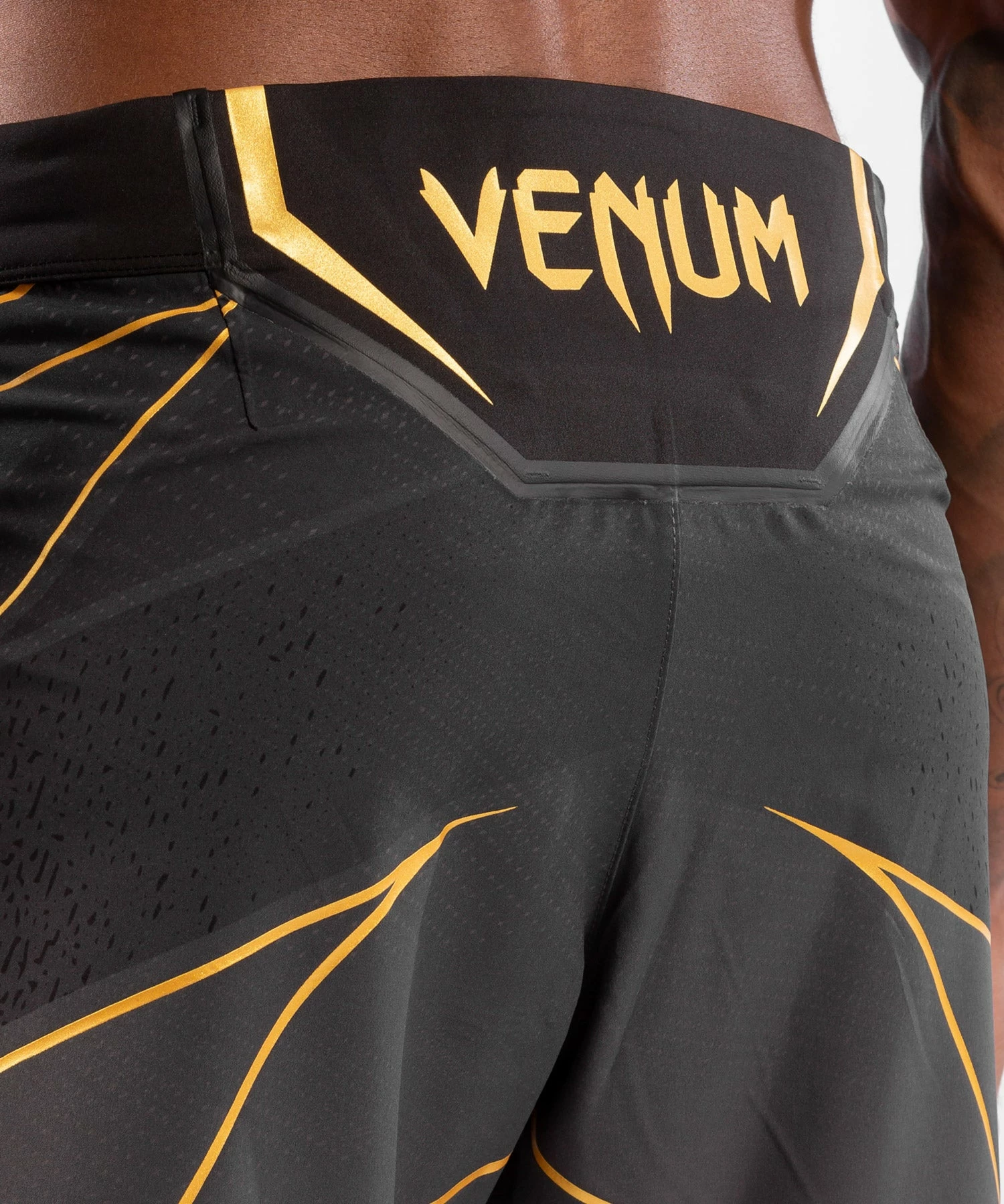 UFC Venum Authentic Fight Night Men's Shorts - Long Fit - Champion 8 UFC Venum Authentic Fight Night Men's Shorts - Long Fit - Champion - Image 6