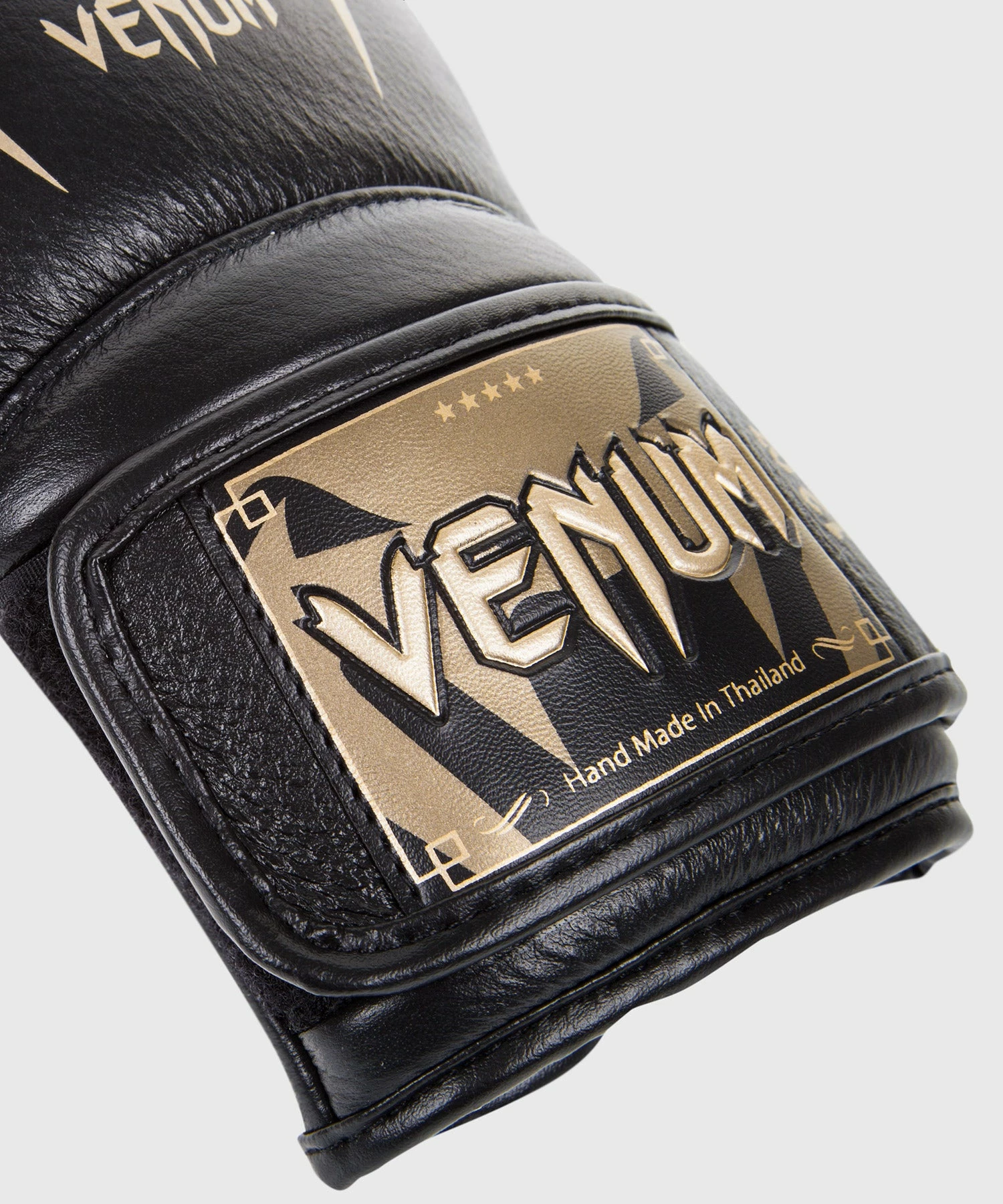 Venum Giant 3.0 Boxing Gloves - Nappa Leather - Black/Gold - Image 4