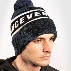 Venum Performance Beanie - Navy Blue/White