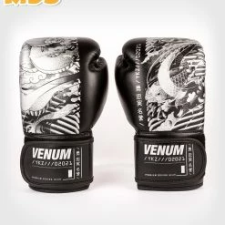Venum YKZ21 Boxing Gloves - For Kids - Black/White