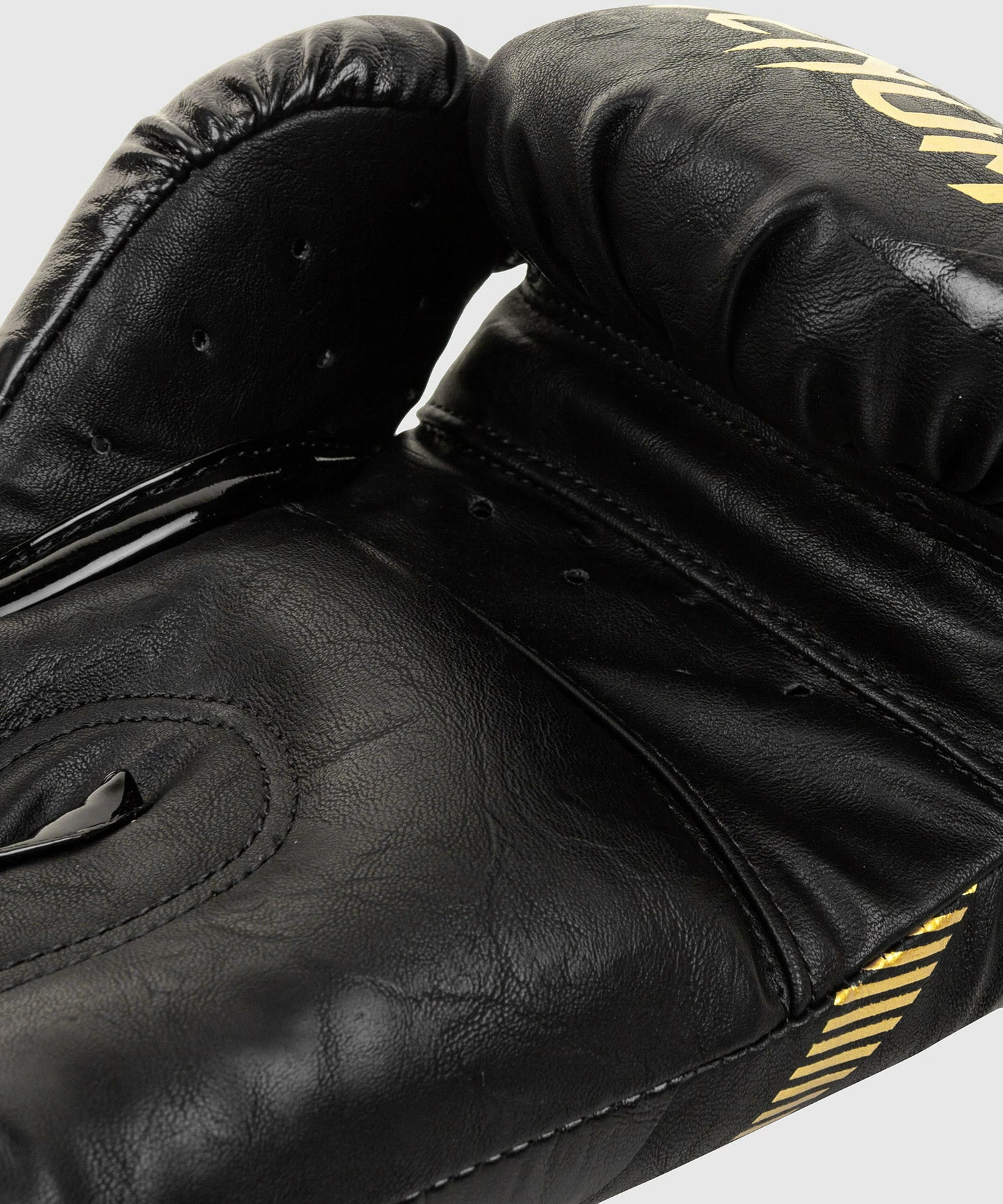 Venum Impact Boxing Gloves - Gold/Black 8 Venum Impact Boxing Gloves - Gold/Black - Image 6