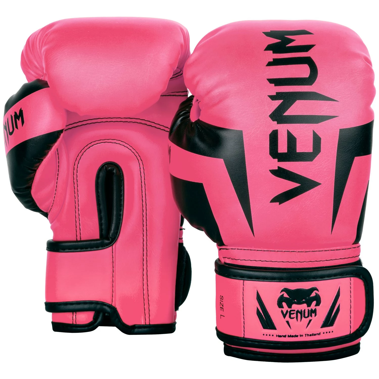Venum Elite Boxing Gloves Kids - Exclusive - Fluo Pink - Image 2
