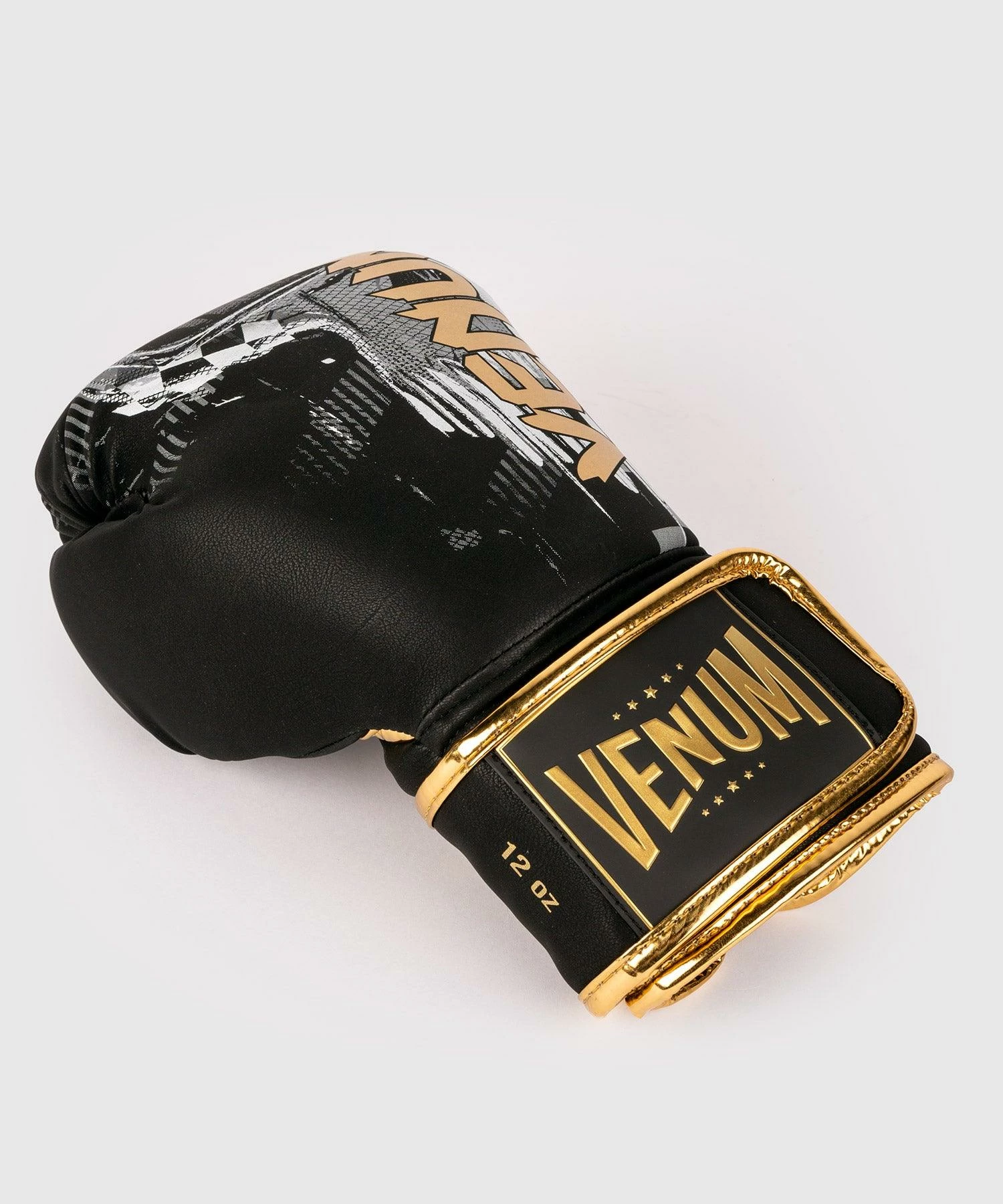 Venum Skull Boxing Gloves - Black 5 Venum Skull Boxing Gloves - Black - Image 3