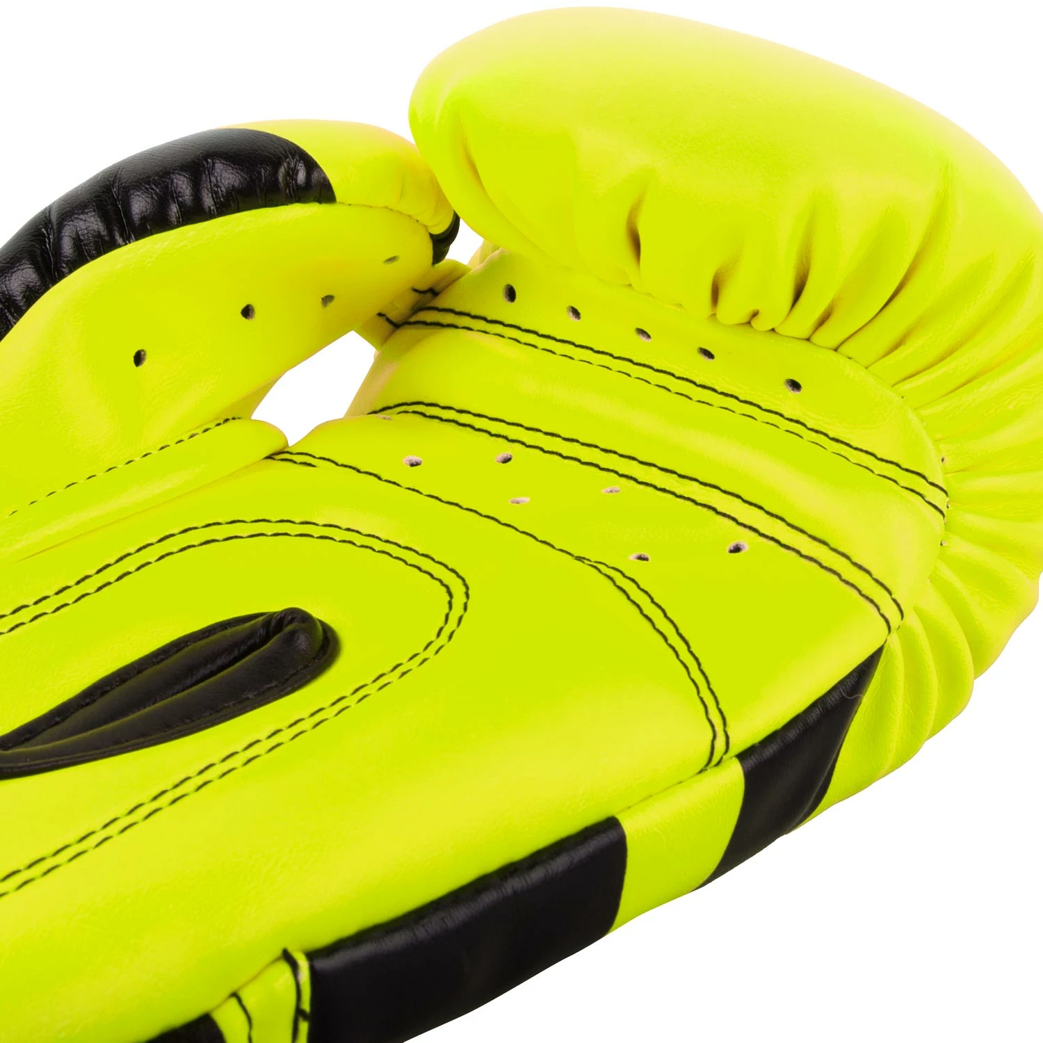 Venum Kids Elite Boxing Gloves, Neo Yellow - Image 3