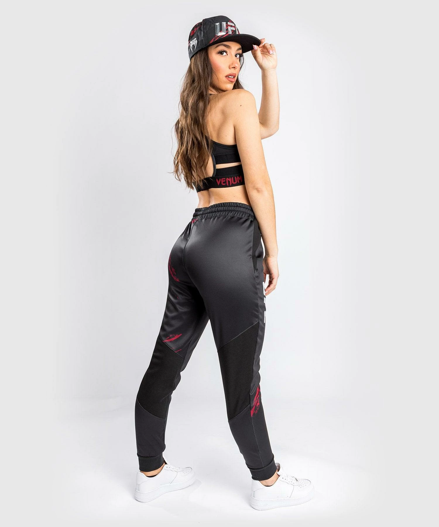 UFC Venum Authentic Fight Week Women's 2.0 Weigh-in Bra - Black/Red 7 UFC Venum Authentic Fight Week Women's 2.0 Weigh-in Bra - Black/Red - Image 5