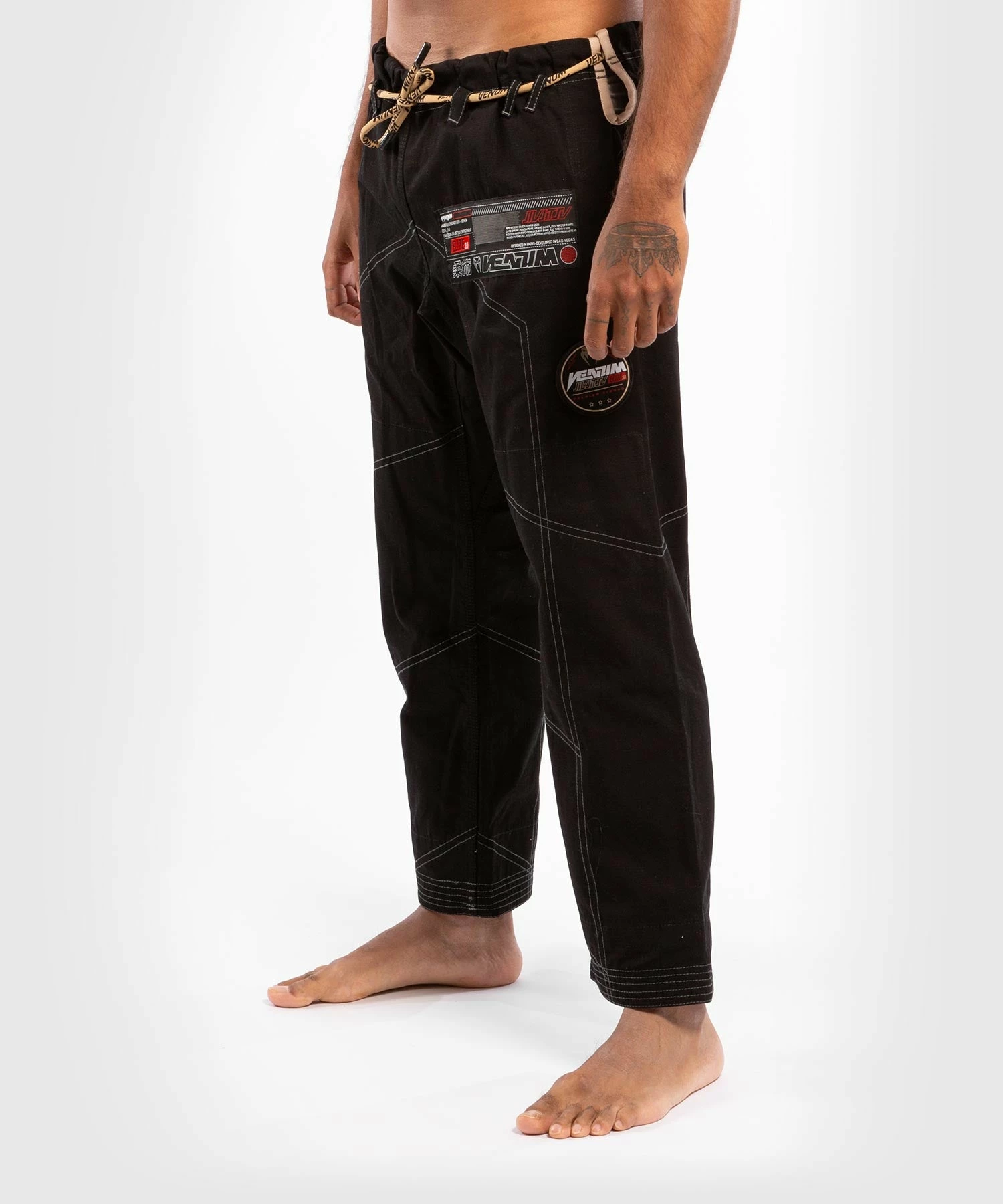 Venum Elite 3.0 BJJ Gi - Black - Image 7