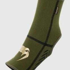 Venum Kontact Evo Foot Grips - Khaki/Gold