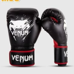 Venum Contender Kids Boxing Gloves - Black/Red