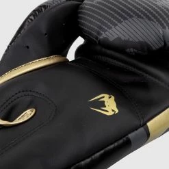 Venum Elite Boxing Gloves - Dark Camo/Gold -Cheap Boxing Store BG ELITE 3.0 BLACK GOLD 1500 05 1 1
