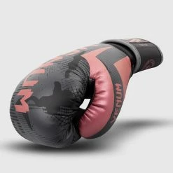 Venum Elite Boxing Gloves - Black/Pink Gold -Cheap Boxing Store BG ELITE 3.0 BLACK PINK 1500 05 1