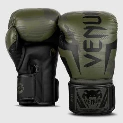 Venum Elite Boxing Gloves - Khaki Camo -Cheap Boxing Store BG ELITE 3.0 KAKI BLACK 1500 02 1