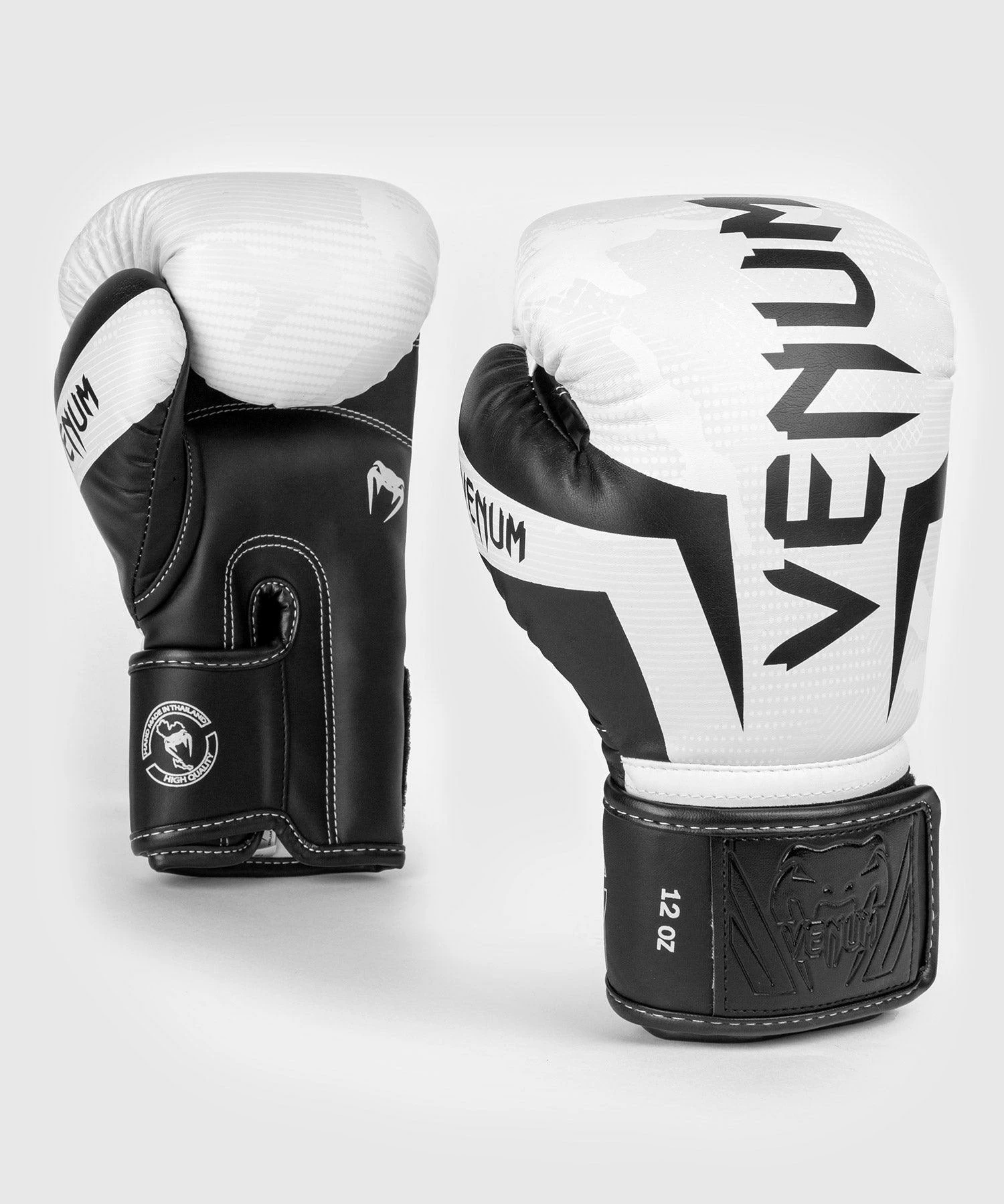 Venum Elite Boxing Gloves - White/Camo 3 Venum Elite Boxing Gloves - White/Camo