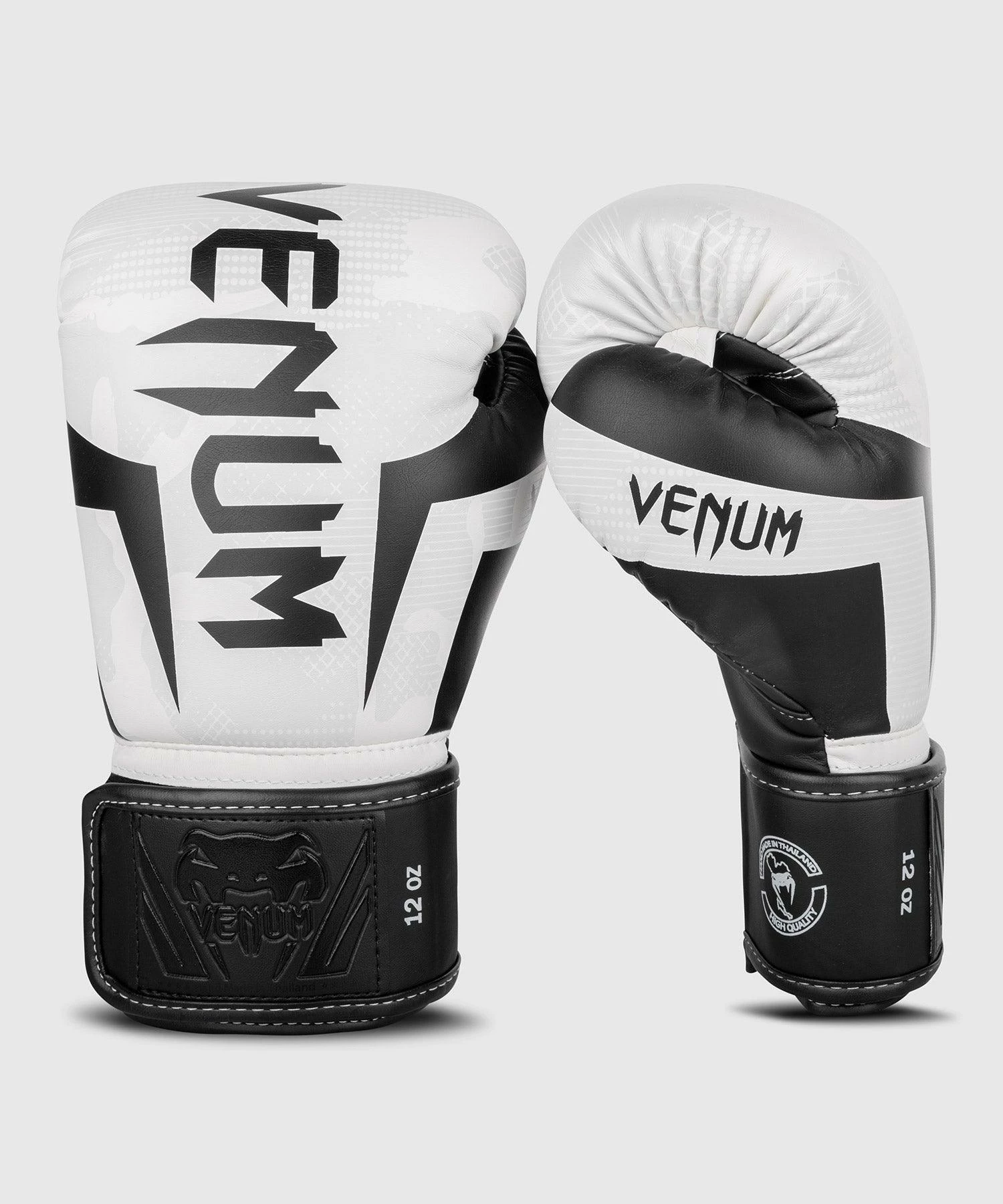 Venum Elite Boxing Gloves - White/Camo 5 Venum Elite Boxing Gloves - White/Camo - Image 3