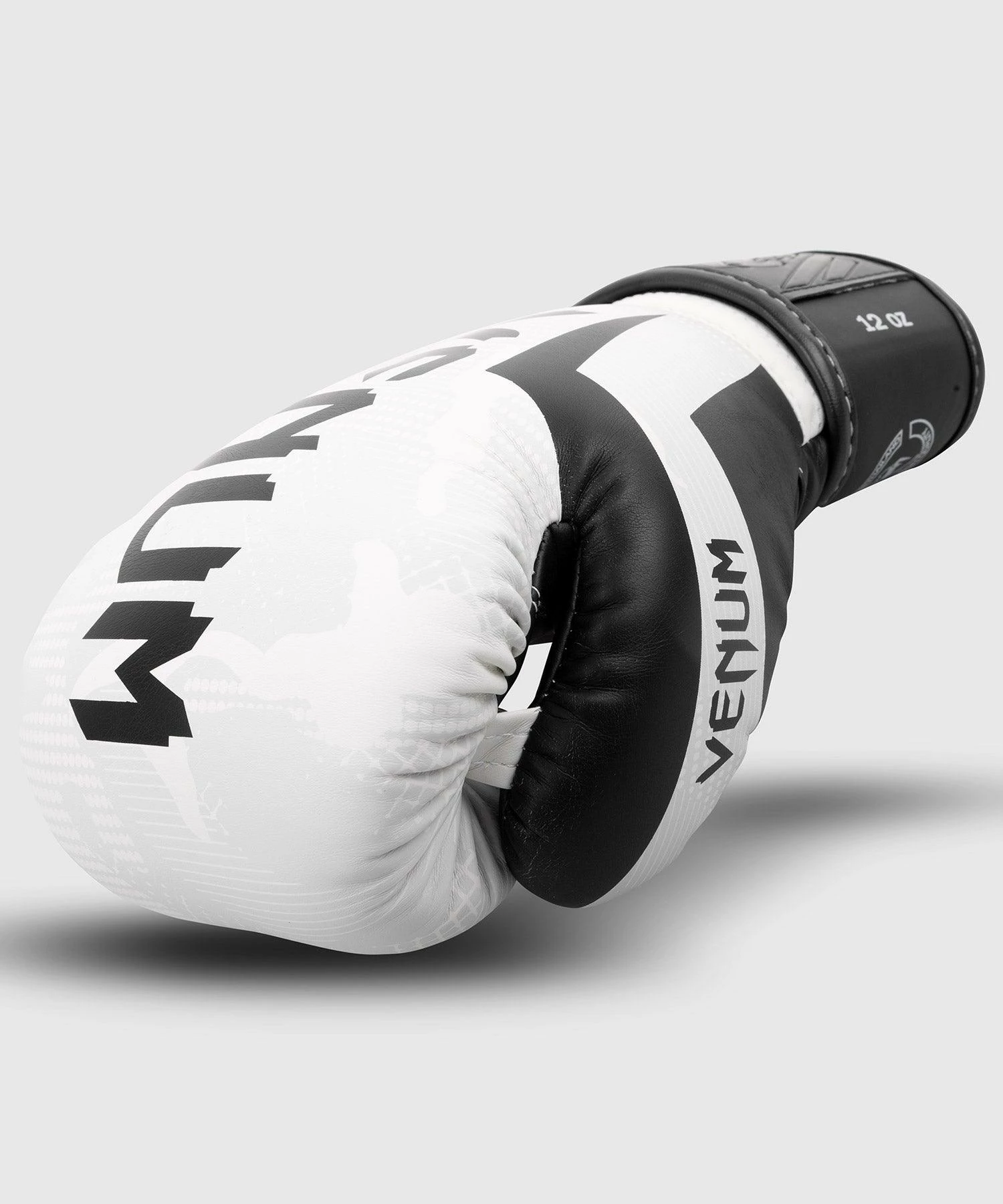 Venum Elite Boxing Gloves - White/Camo 4 Venum Elite Boxing Gloves - White/Camo - Image 2