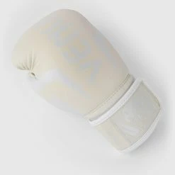 Venum Elite Boxing Gloves - White/Ivory -Cheap Boxing Store BG ELITE IVORY WHITE 09 2