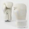 Venum Elite Boxing Gloves - White/Ivory