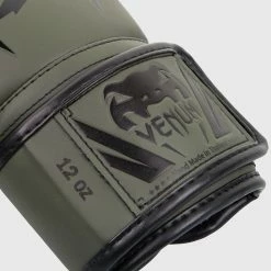 Venum Elite Boxing Gloves - Khaki/Black -Cheap Boxing Store BG ELITE KHAKI BLACK HD 03
