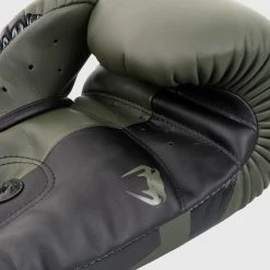 Venum Elite Boxing Gloves - Khaki/Black -Cheap Boxing Store BG ELITE KHAKI BLACK HD 04