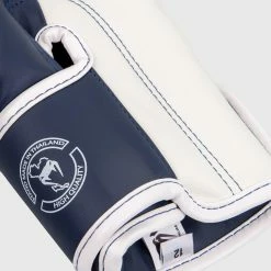 Venum Elite Boxing Gloves - White/Navy Blue -Cheap Boxing Store BG ELITE NAVYBLUE WHITE HD 05