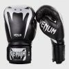 Venum Giant 3.0 Boxing Gloves - Nappa Leather - Black/Silver -Cheap Boxing Store BG GIANT 3.0 BLACK SILVER HD 01