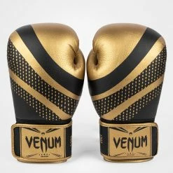 Venum Lightning Boxing Gloves - Gold/Black