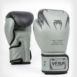 Venum Stone Boxing Gloves - Mineral Green -Cheap Boxing Store BG STONE GREY 01