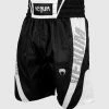 Venum Elite Boxing Shorts - Black/White -Cheap Boxing Store BOXING SHORT ELITE BLACK WHITE HD 02