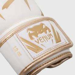 Venum Elite Boxing Gloves - White/Gold -Cheap Boxing Store IMG 0919 copie
