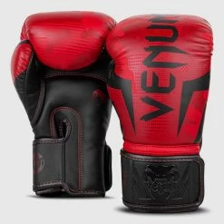 Venum Elite Boxing Gloves - Red Camo -Cheap Boxing Store IMG 6690