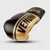 Venum Shield Pro Boxing Gloves - With Laces - Black/Gold