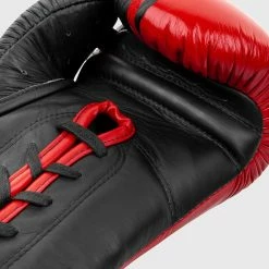 Venum Shield Pro Boxing Gloves - With Laces - Black/Red -Cheap Boxing Store IMG 8317 copie e3832ae5 05f6 4061 babd c5b972b4b8ab