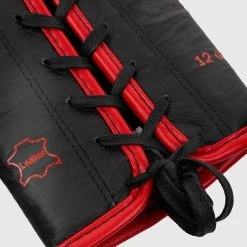 Venum Shield Pro Boxing Gloves - With Laces - Black/Red -Cheap Boxing Store IMG 8318 copie 497ecb14 6a21 46f9 95b7 334336d5f652