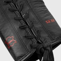 Venum Hammer Pro Boxing Gloves - With Laces - Black/Red -Cheap Boxing Store IMG 8328 copie 8d03fedc 0c83 445a 9698 be1ec55da81f