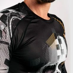 Venum Skull Rashguard - Long Sleeves - Black -Cheap Boxing Store RASH LS SKULL BLACK SD 08 1