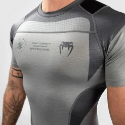 Venum Stone Rashguard - Short Sleeves - Mineral Green -Cheap Boxing Store RASH SS STONE MINERAL GREEN 06