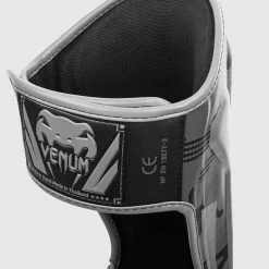 Venum Elite Shin Guards - Black/Dark Camo -Cheap Boxing Store SHINGUARD ELITE 3.0 BLACK GREY 1500 04 2