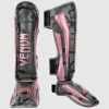 Venum Elite Shin Guards - Black/Pink Gold -Cheap Boxing Store SHINGUARD ELITE 3.0 PINK GREY 1500 01 2