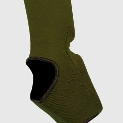 Venum Kontact Shin Guards - Khaki/Black -Cheap Boxing Store SHINGUARD INSTEP KONTACT KHAKI BLACK SD 06 1
