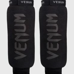 Venum Shin Guards Kontact - Black/Black