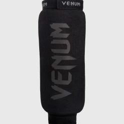 Venum Shin Guards Kontact - Black/Black -Cheap Boxing Store SHIN ONLY GUARDS KONTACT BLACK BLACK HD 01