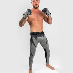 Venum Stone Spats - Mineral Green -Cheap Boxing Store SPATS STONE MINERAL GREEN 02