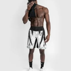 Venum G-Fit Marble Training Short - Marble -Cheap Boxing Store TRAINING SHORTS GFIT MARBLE 01