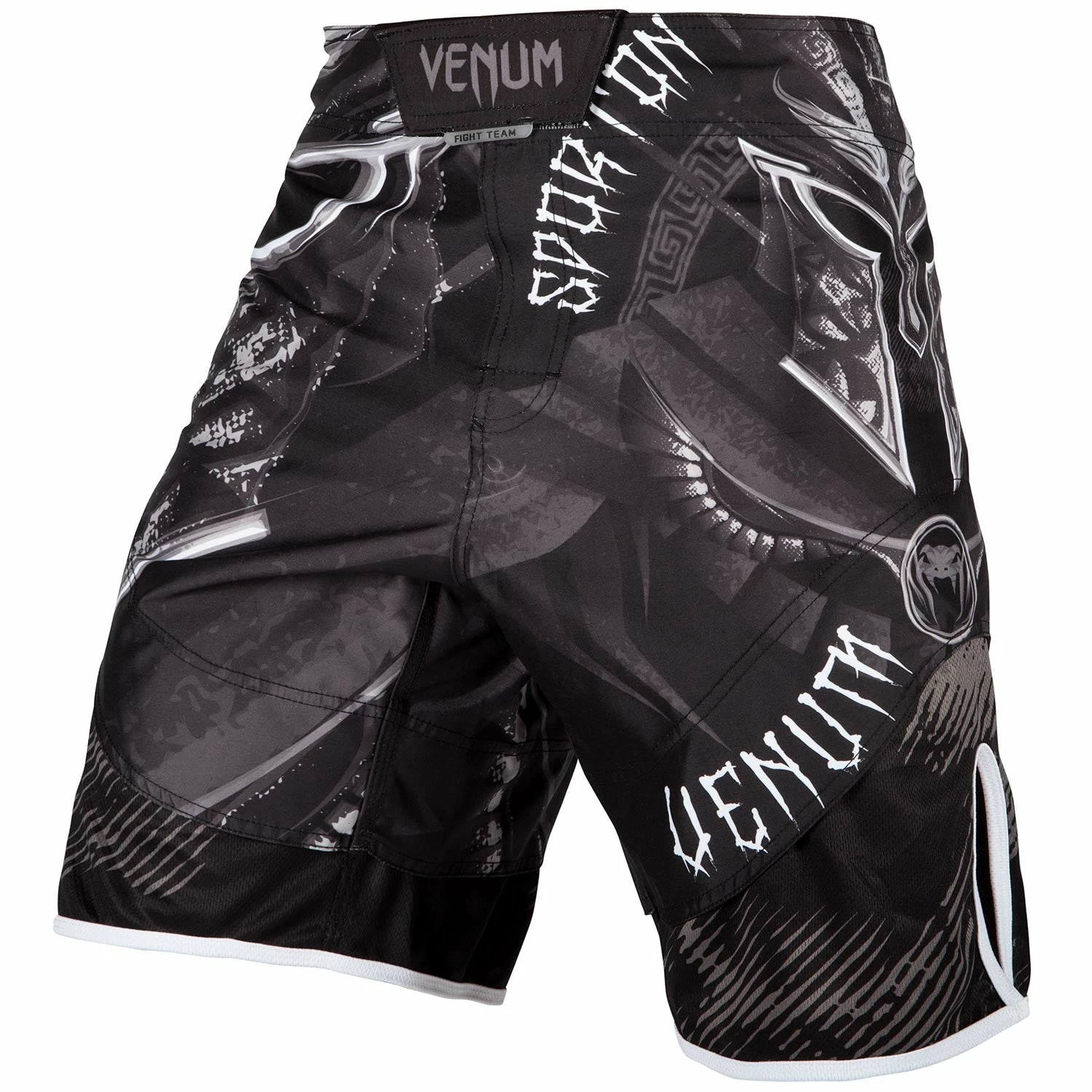 Venum Gladiator 3.0 Fightshorts - Black/White - Image 2
