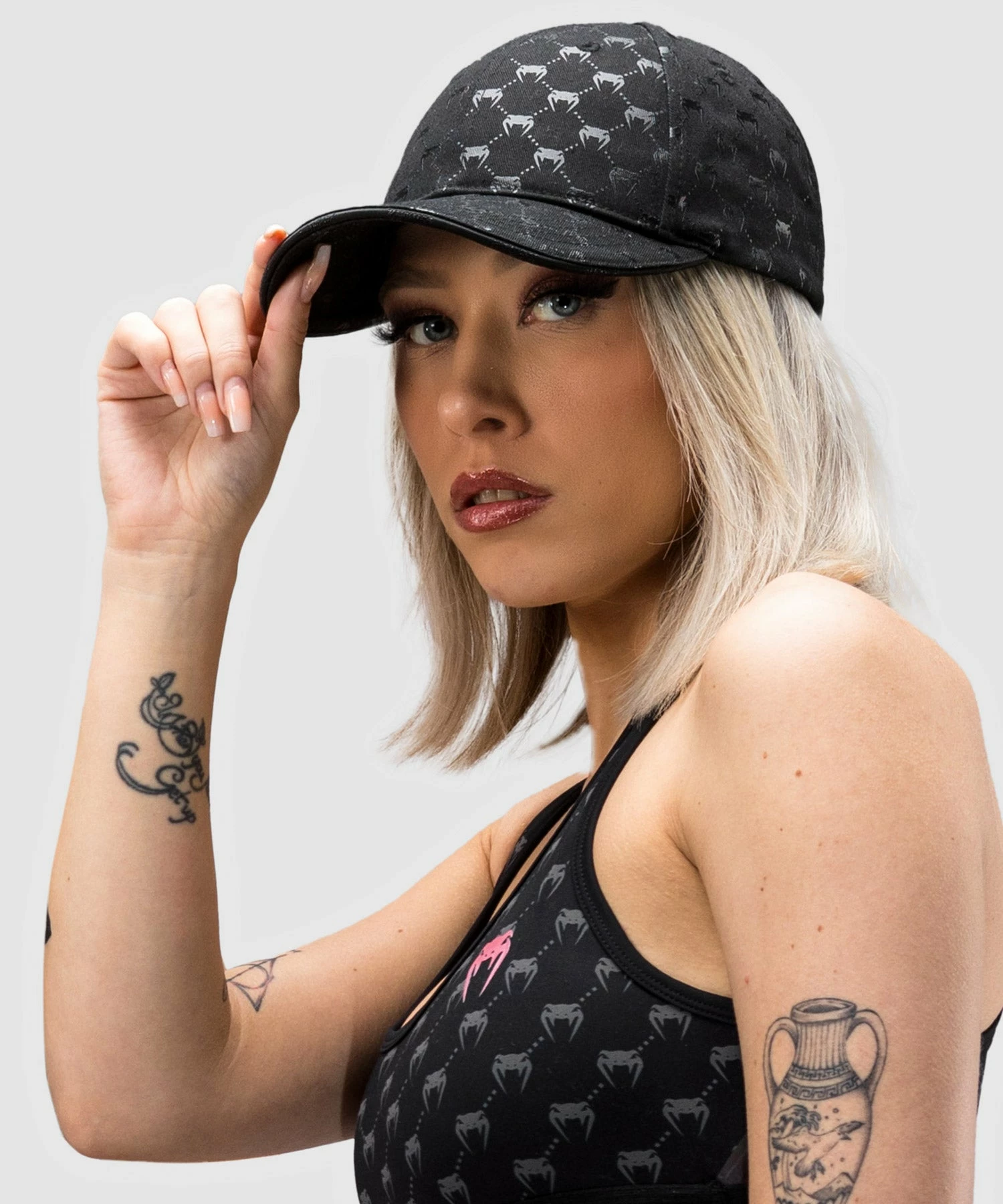 Venum Monogram Cap - Black/Black 6 Venum Monogram Cap - Black/Black - Image 4