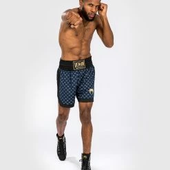 Venum Monogram Boxing Short - Black/Navy Blue -Cheap Boxing Store b 252F3 252F6 252F9 252Fb369f9f3a7a5ebcdbb67e02f2928130aa8444d15 BOXING SHORT MONOGRAM BLUE 04