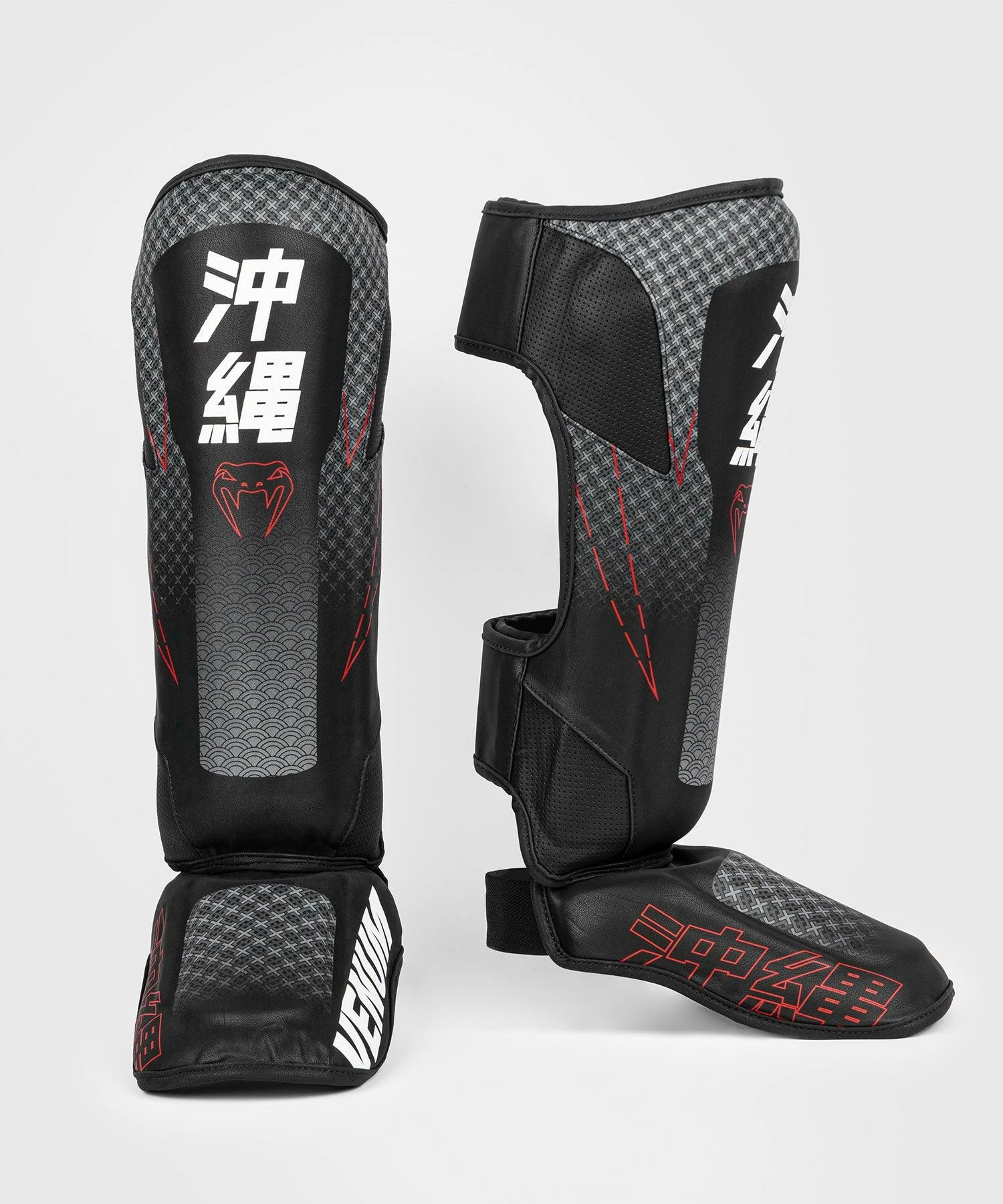 Venum Okinawa 3.0 Shinguards - Black/Red