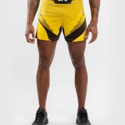 UFC Venum Authentic Fight Night Men's Shorts - Short Fit - Yellow